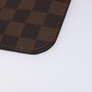 LOUIS VUITTON Damier Ebene Neverfull MM Pouch Accessory Pouch LV Auth BA4153-7