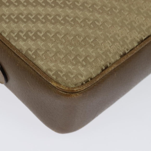 GUCCI Shoulder Bag Canvas Beige Gold 007 115 0162 Auth BA4154