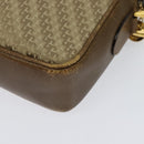 GUCCI Shoulder Bag Canvas Beige Gold 007 115 0162 Auth BA4154-13