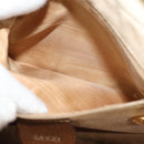 GUCCI Shoulder Bag Canvas Beige Gold 007 115 0162 Auth BA4154-18