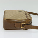 GUCCI Shoulder Bag Canvas Beige Gold 007 115 0162 Auth BA4154-5