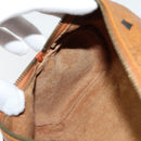 MCM Logogram Vicetos Shoulder Bag PVC Leather Brown Gold Auth BA4155-19