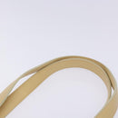 Gianni Versace Shoulder Bag Leather Beige Gold Auth BA4159-8