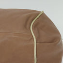 Chloe Etel Hand Bag Leather 2way Pink Silver Auth BA4166-15