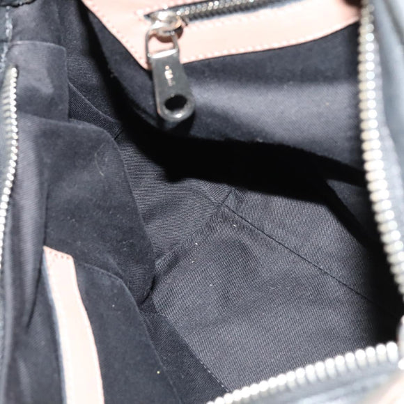 Chloe Etel Hand Bag Leather 2way Pink Silver Auth BA4166