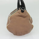 Chloe Etel Hand Bag Leather 2way Pink Silver Auth BA4166-4