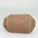 Chloe Etel Hand Bag Leather 2way Pink Silver Auth BA4166-5