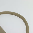 CELINE Trapeze Hand Bag Leather 2way Beige Gold Auth BA4167-14