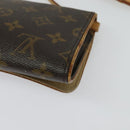LOUIS VUITTON Monogram Pochette Twin GM Shoulder Bag M51852 LV Auth BA4168-16