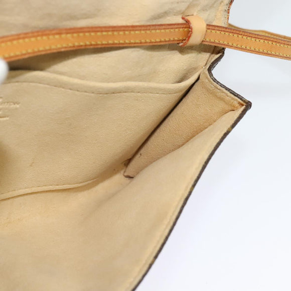 LOUIS VUITTON Monogram Pochette Twin GM Shoulder Bag M51852 LV Auth BA4168