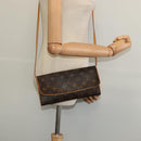 LOUIS VUITTON Monogram Pochette Twin GM Shoulder Bag M51852 LV Auth BA4168-21