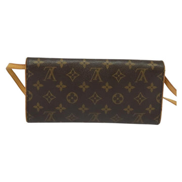 LOUIS VUITTON Monogram Pochette Twin GM Shoulder Bag M51852 LV Auth BA4168 - 0