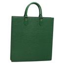 LOUIS VUITTON Epi Sac Plat Hand Bag Green M59084 LV Auth BA4170-1
