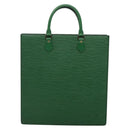LOUIS VUITTON Epi Sac Plat Hand Bag Green M59084 LV Auth BA4170-13