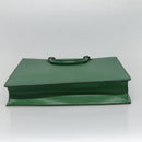 LOUIS VUITTON Epi Sac Plat Hand Bag Green M59084 LV Auth BA4170-5