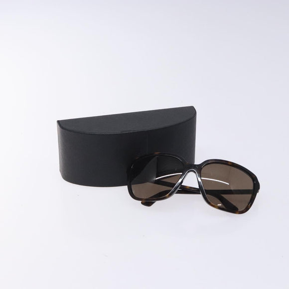 PRADA Sunglasses Plastic Brown Auth BA4173
