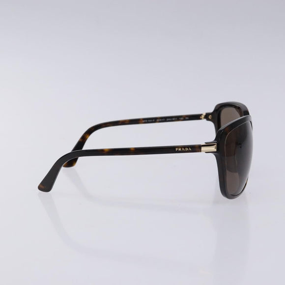 PRADA Sunglasses Plastic Brown Auth BA4173