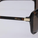 PRADA Sunglasses Plastic Brown Auth BA4173-8