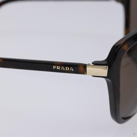 PRADA Sunglasses Plastic Brown Auth BA4173