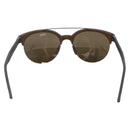 GUCCI Sunglasses Plastic Dark Brown Auth BA4175-3
