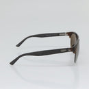 GUCCI Sunglasses Plastic Dark Brown Auth BA4175-4