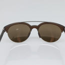 GUCCI Sunglasses Plastic Dark Brown Auth BA4175-7