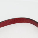 BURBERRY Nova Check Blue Label Shoulder Bag Canvas Beige Silver Auth BA4179-9