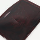 BALLY Quilted Shoulder Bag Leather Brown Gold Auth BA4180-12