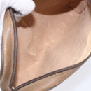 GUCCI GG Supreme Web Sherry Line Bag PVC Beige Gold 116 02 089 Auth BA4187-10