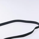 Salvatore Ferragamo Vala Shoulder Bag Suede Navy Gold Auth BA4188-8