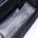 Chloe Hand Bag Leather Black Gold Auth BA4194-17