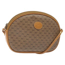 GUCCI Micro GG Supreme Shoulder Bag PVC Beige Gold 007 084 0094 Auth BA4197-1