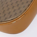 GUCCI Micro GG Supreme Shoulder Bag PVC Beige Gold 007 084 0094 Auth BA4197-9