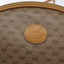 GUCCI Micro GG Supreme Shoulder Bag PVC Beige Gold 007 084 0094 Auth BA4197-17