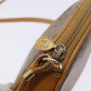 GUCCI Micro GG Supreme Shoulder Bag PVC Beige Gold 007 084 0094 Auth BA4197-10