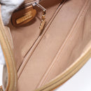 GUCCI Micro GG Supreme Shoulder Bag PVC Beige Gold 007 084 0094 Auth BA4197-11