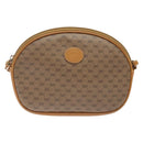 GUCCI Micro GG Supreme Shoulder Bag PVC Beige Gold 007 084 0094 Auth BA4197-13