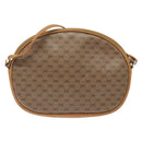 GUCCI Micro GG Supreme Shoulder Bag PVC Beige Gold 007 084 0094 Auth BA4197-2