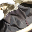 LOEWE Anag Lamb Nappa Aire Tote Bag Leather Gold Auth BA4201-19