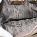 Salvatore Ferragamo Vala Shoulder Bag Leather Pink Gold Auth BA4203-23