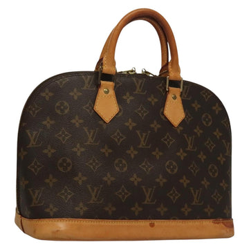 LOUIS VUITTON Monogram Alma Hand Bag M51130 LV Auth BA4205