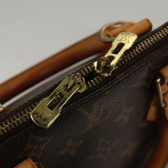 LOUIS VUITTON Monogram Alma Hand Bag M51130 LV Auth BA4205