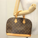 LOUIS VUITTON Monogram Alma Hand Bag M51130 LV Auth BA4205-21