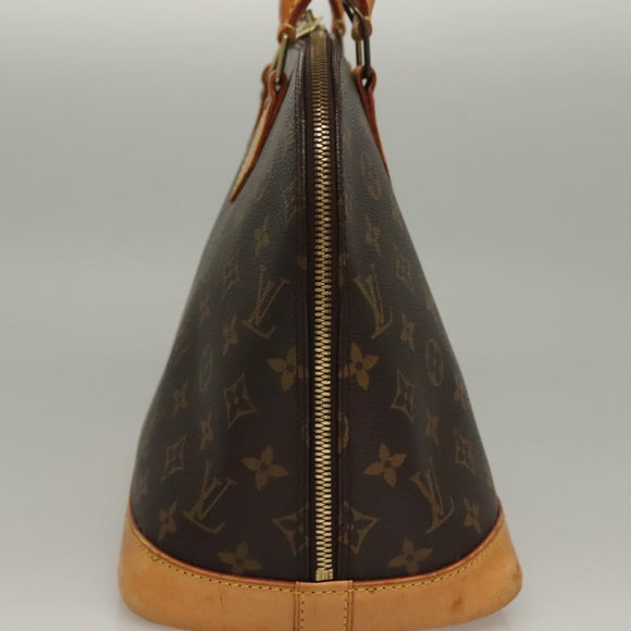 LOUIS VUITTON Monogram Alma Hand Bag M51130 LV Auth BA4205