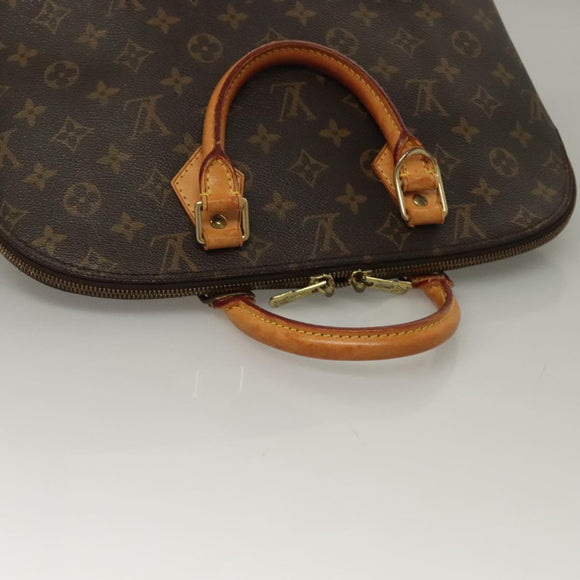 LOUIS VUITTON Monogram Alma Hand Bag M51130 LV Auth BA4205