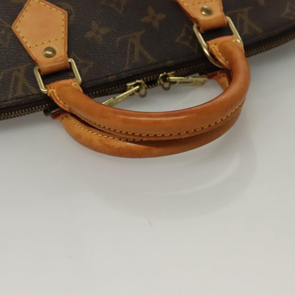 LOUIS VUITTON Monogram Alma Hand Bag M51130 LV Auth BA4205
