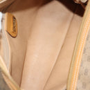 GUCCI Micro GG Supreme Hand Bag PVC Beige Gold 000 58 0093 Auth BA4209-10