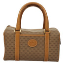 GUCCI Micro GG Supreme Hand Bag PVC Beige Gold 000 58 0093 Auth BA4209-13