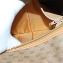 GUCCI Micro GG Supreme Hand Bag PVC Beige Gold 000 58 0093 Auth BA4209-25