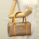 GUCCI Micro GG Supreme Hand Bag PVC Beige Gold 000 58 0093 Auth BA4209-26